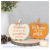 Pumpkin Signs