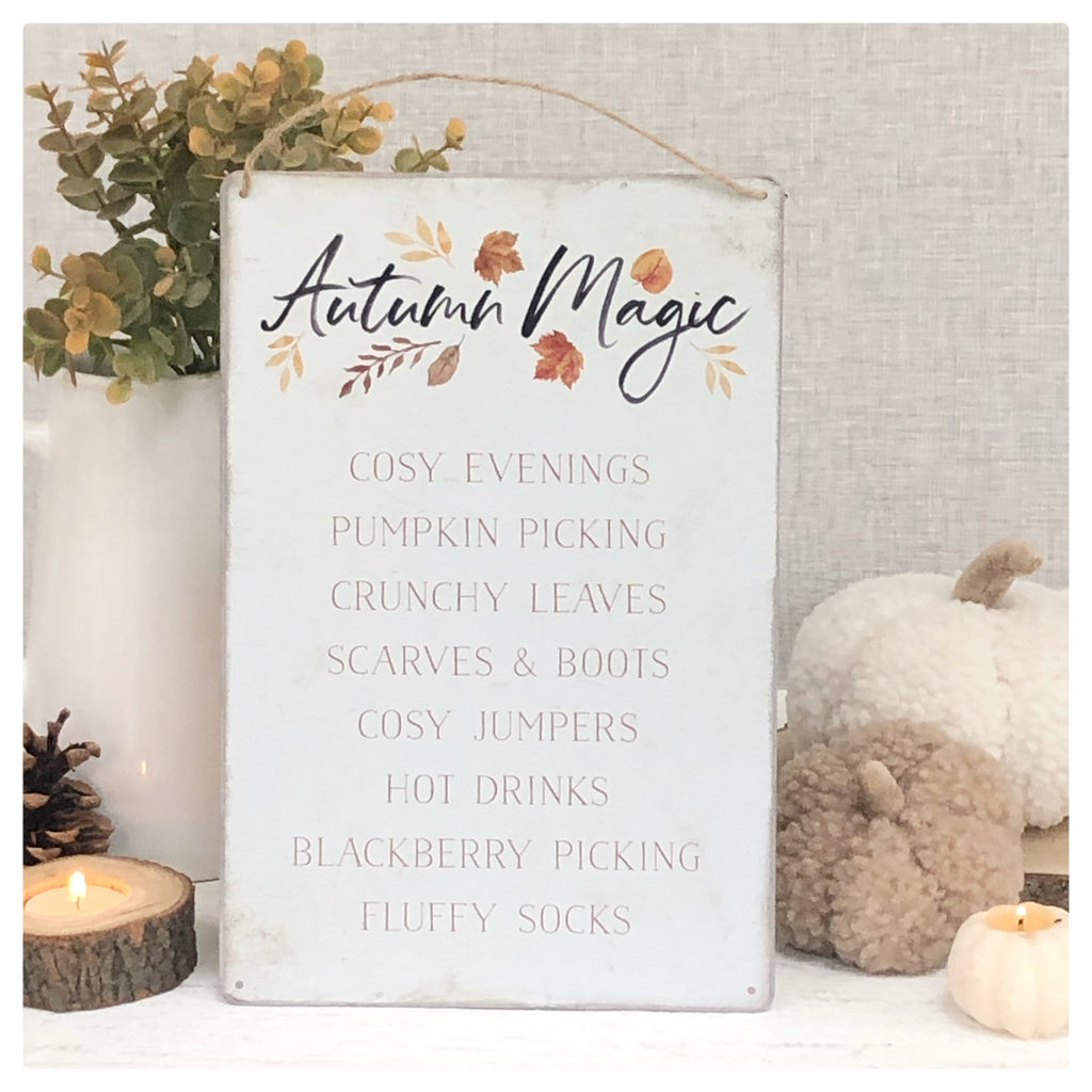 Autumn Magic Sign