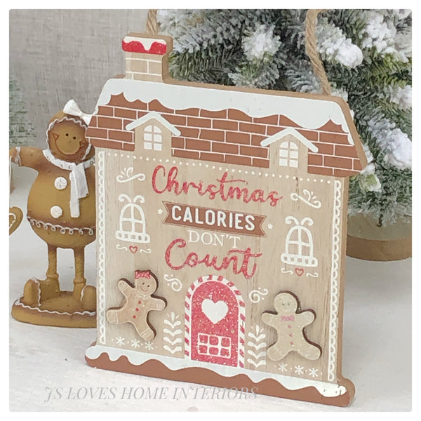 Christmas Calories don’t count sign