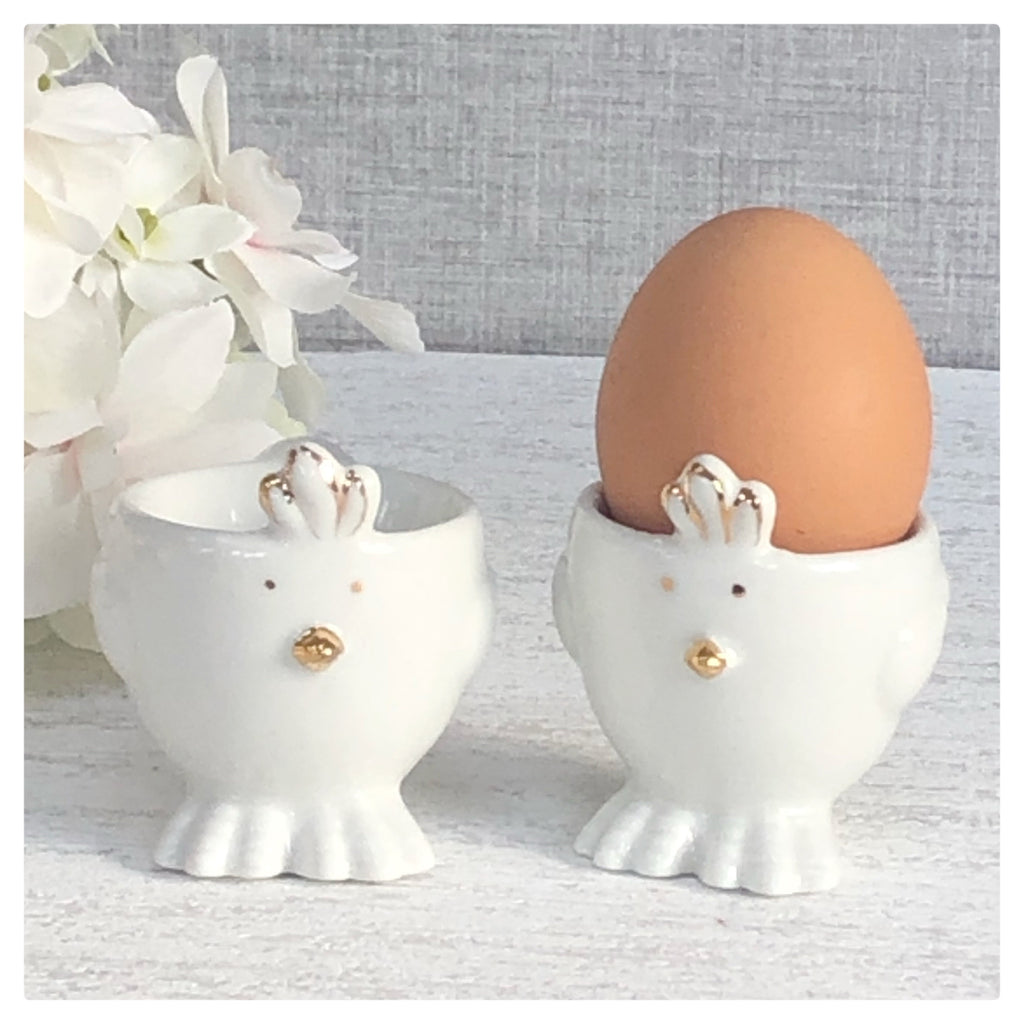 Set of 2 Chick Egg Cups