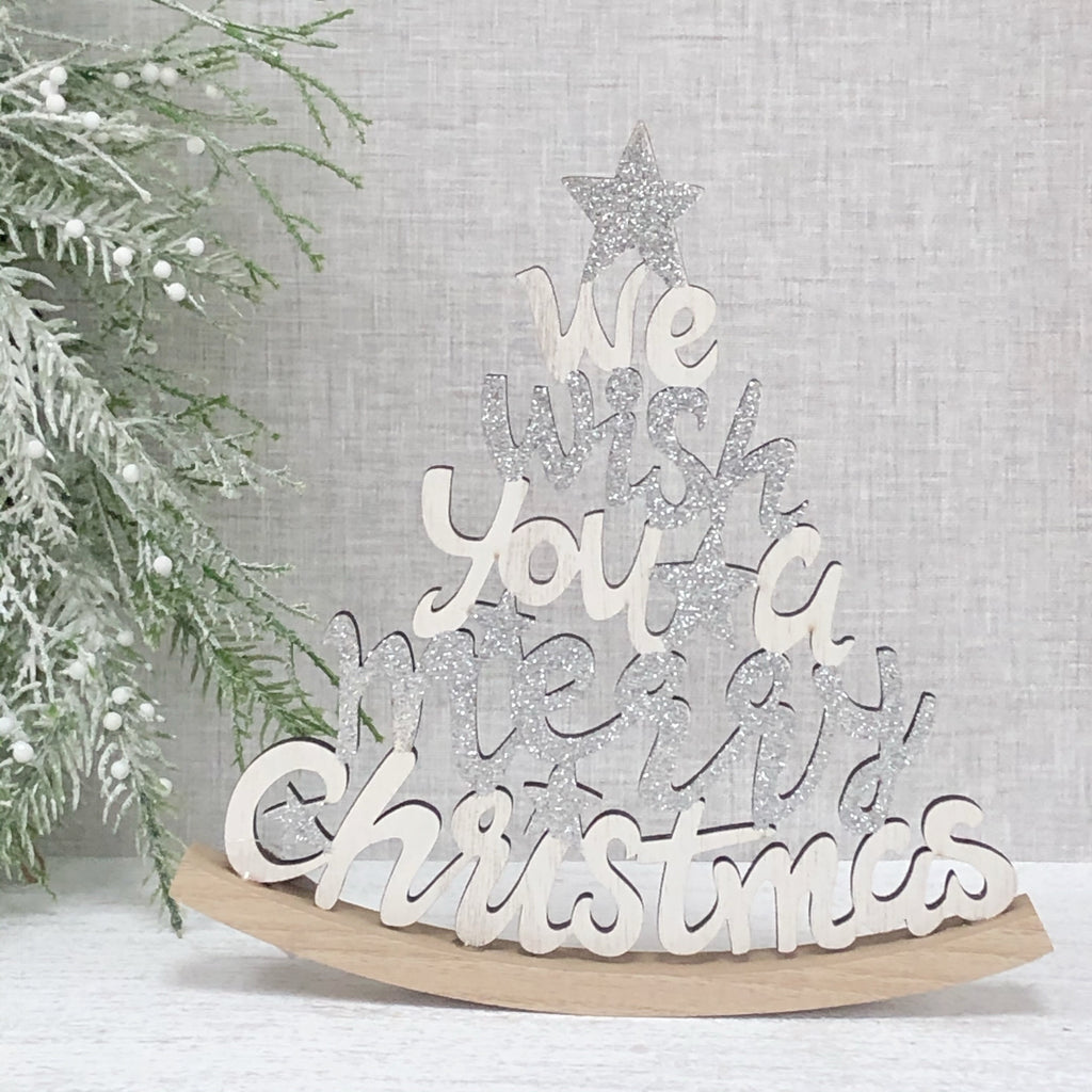 We Wish You a Merry Christmas Sign