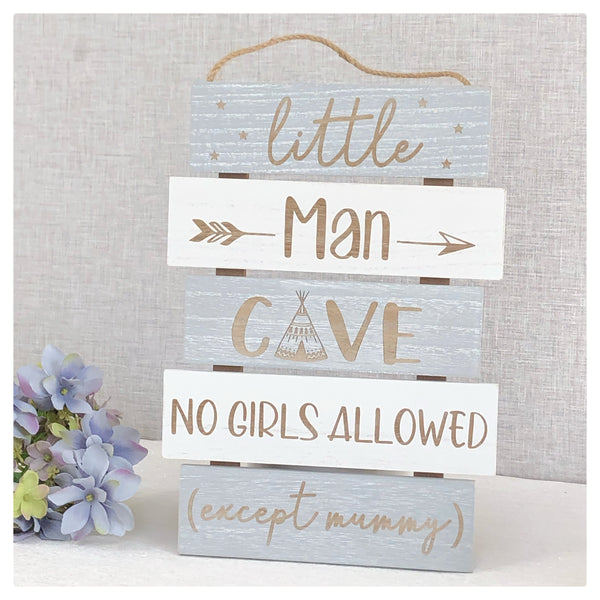 Little Man Cave Sign