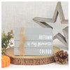Autumn Book Stack