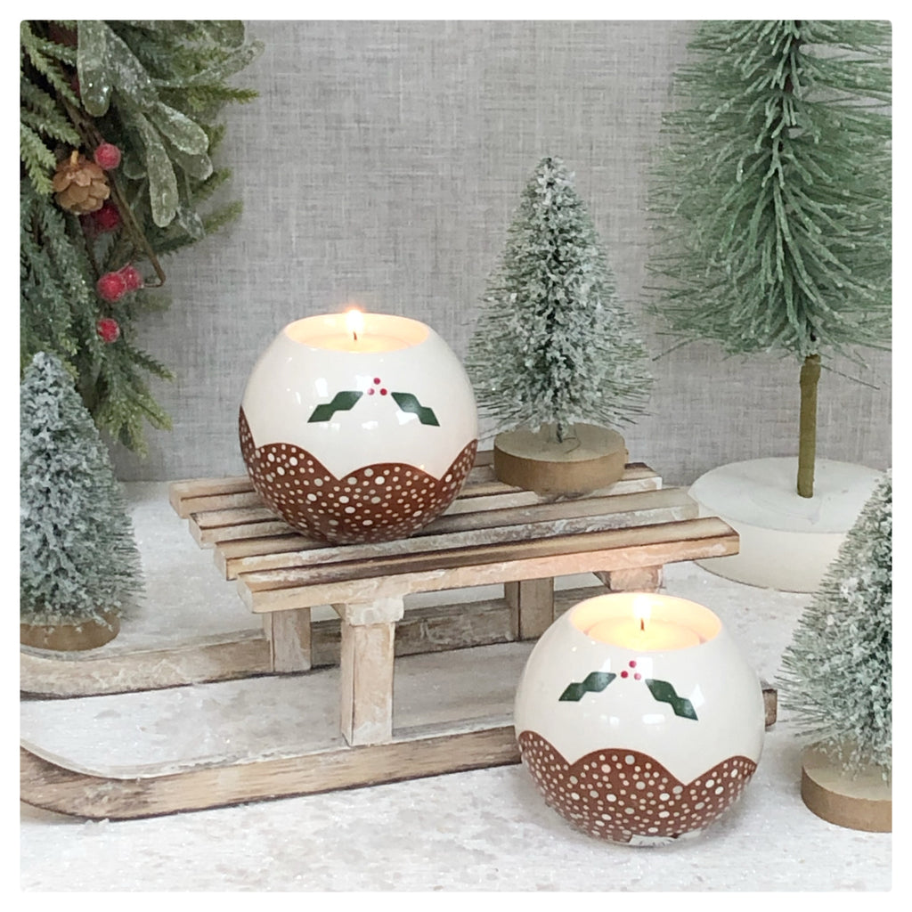 Pudding T-Light Candle Holder  T