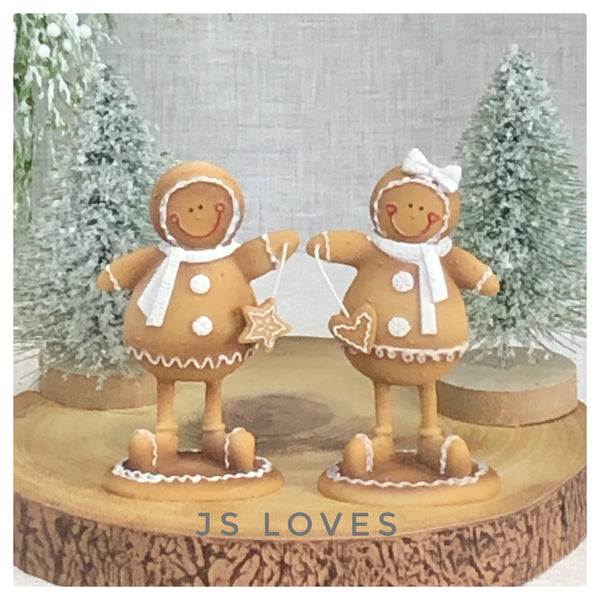 Mini Gingerbread Couple