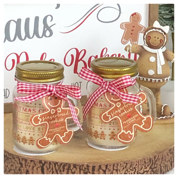 Mini Gingerbread Candle