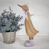 Duck Purple Wooden Wellies