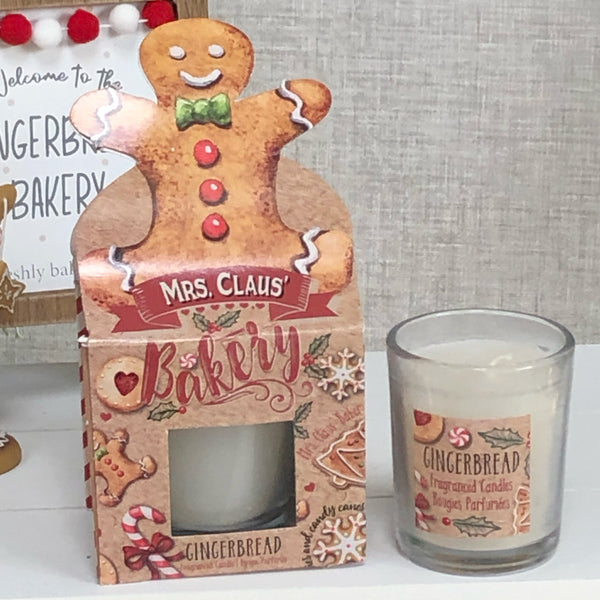 Ginger bread Candle in box