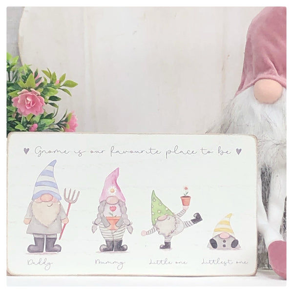 Gnome Family of 4