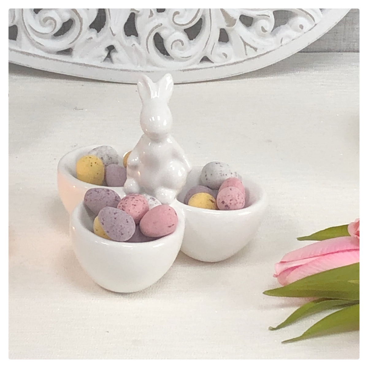 Easter Bunny Egg Cup - tiny & little