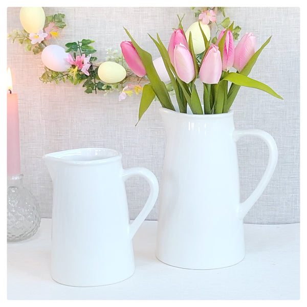 White Serenity Jug