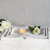 White butterfly trays