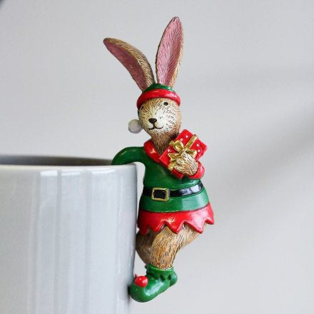 Elf Bunny Pot Hanger