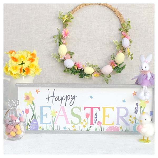 Happy Easter Reversible Sign