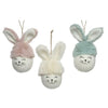 Fluffy Hanging Bunny Heads